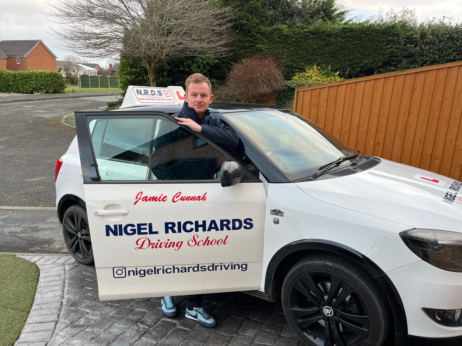 Driving lessons Wrexham Nigel Richards Driving School